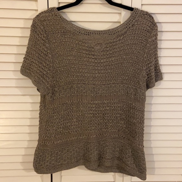 CHICO’S size 2 cardigan…. Mushroom color… EXCELLENT CONDITION - Picture 4 of 5